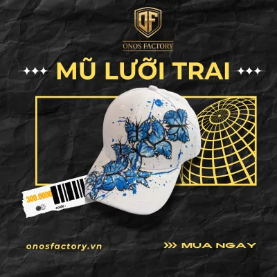 Mũ nón in thêu